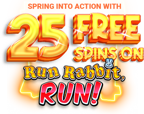LadyLinda 25 Free Spins on Run Rabbit, Run